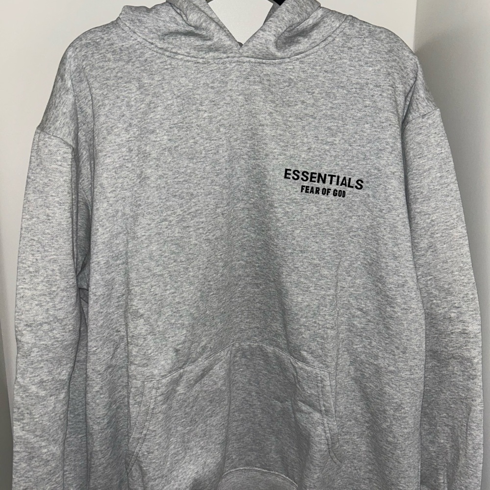 Grey Essentials (FEAR OF GOD) hoodie